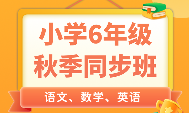 小学6年级 秋季同步班